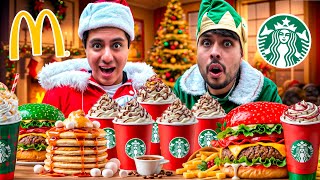 WE TESTED CHRISTMAS MENUS FROM THE BEST FAST FOOD RESTAURANTS - ARMANDO (THE KING)