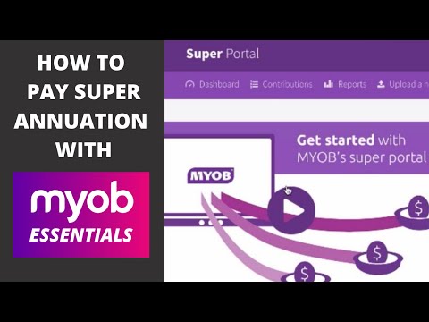 How to Pay Your Super in MYOB Essentials - Small Business Accounting Tips