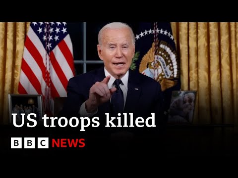 US says “we do not want war with Iran” after troops killed | BBC News