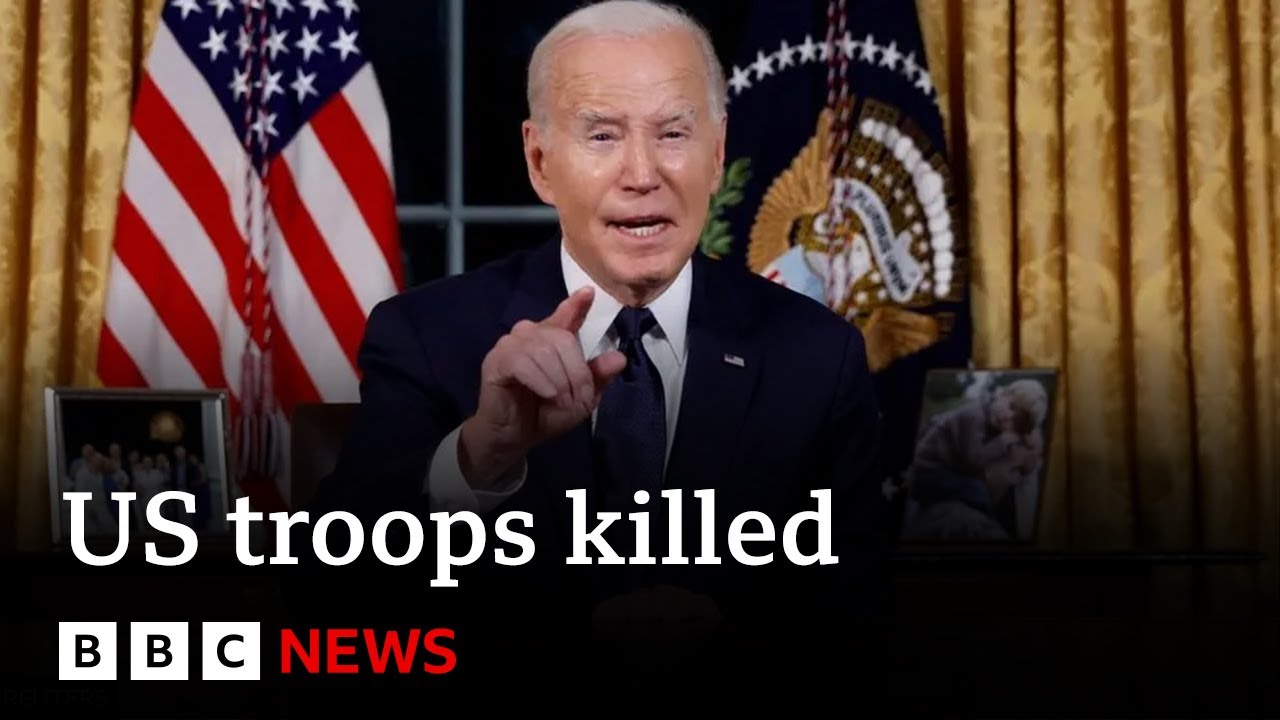 ⁣US says “we do not want war with Iran” after troops killed | BBC News