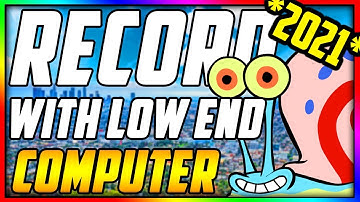 Best OBS Settings For Recording With A Low End PC 2021 - How to record with a slow computer