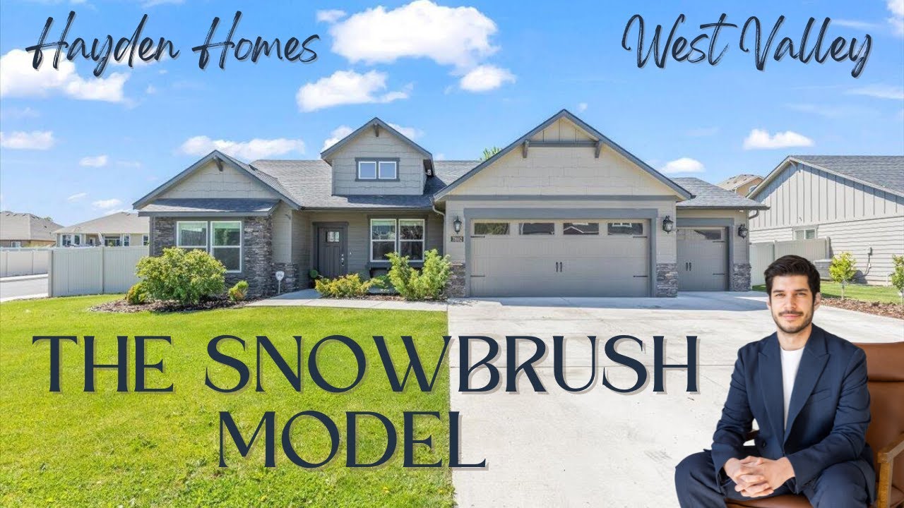 Hayden Homes Snowbrush model | West Valley | 4 Bed + Bonus Room | 2 Bath | 2046 SF