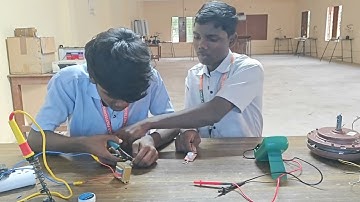 Working of Halfwave Rectifier with Capacitor Filter in Tamil | #DBPC #EEE #RealtimeOutput #education