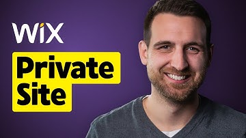 How to Keep Site Private on Wix