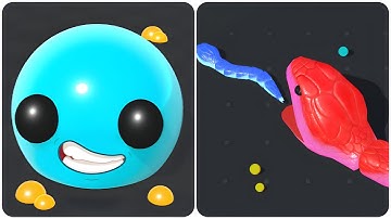 Snake Clash.io vs Clash Of Slime - (All MAX LEVEL, New Update), ASMR games