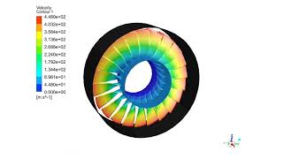 Axial Flow Compressor (Rotor NASA 37) CFD Simulation