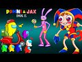 어몽어스 VS THE AMAZING DIGITAL CIRCUS (Pomni &amp; Jax) | FUNNY AMONG US ANIMATION