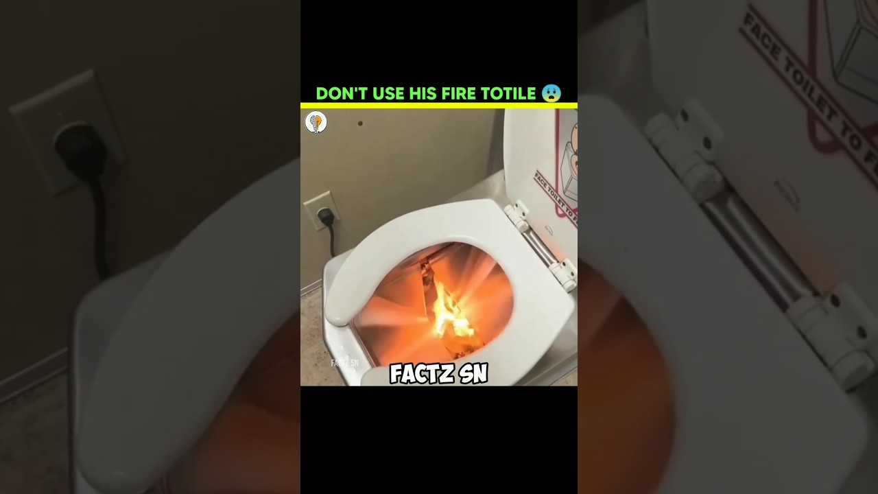 FIRE TOILET 💥|