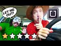 Chad Wild Clay! PICKING UP My ENEMY in an UBER in DISGUISE