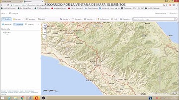 Vídeo (4 de 10): Crear un Mapa en ArcGIS Online. Vídeo Tutoriales ArcGIS Online para FONAFIFO.