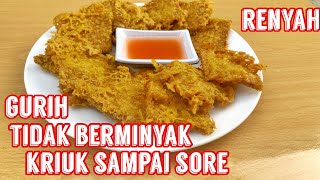 GAK ADA RAHASIA DI ANTARA KITA !!! RESEP TEMPE GORENG KRISPI RATUSAN PORSI