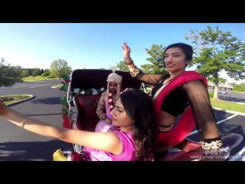Make a statement entrance to your ethnic wedding! - Indian Baraat Carriage 9