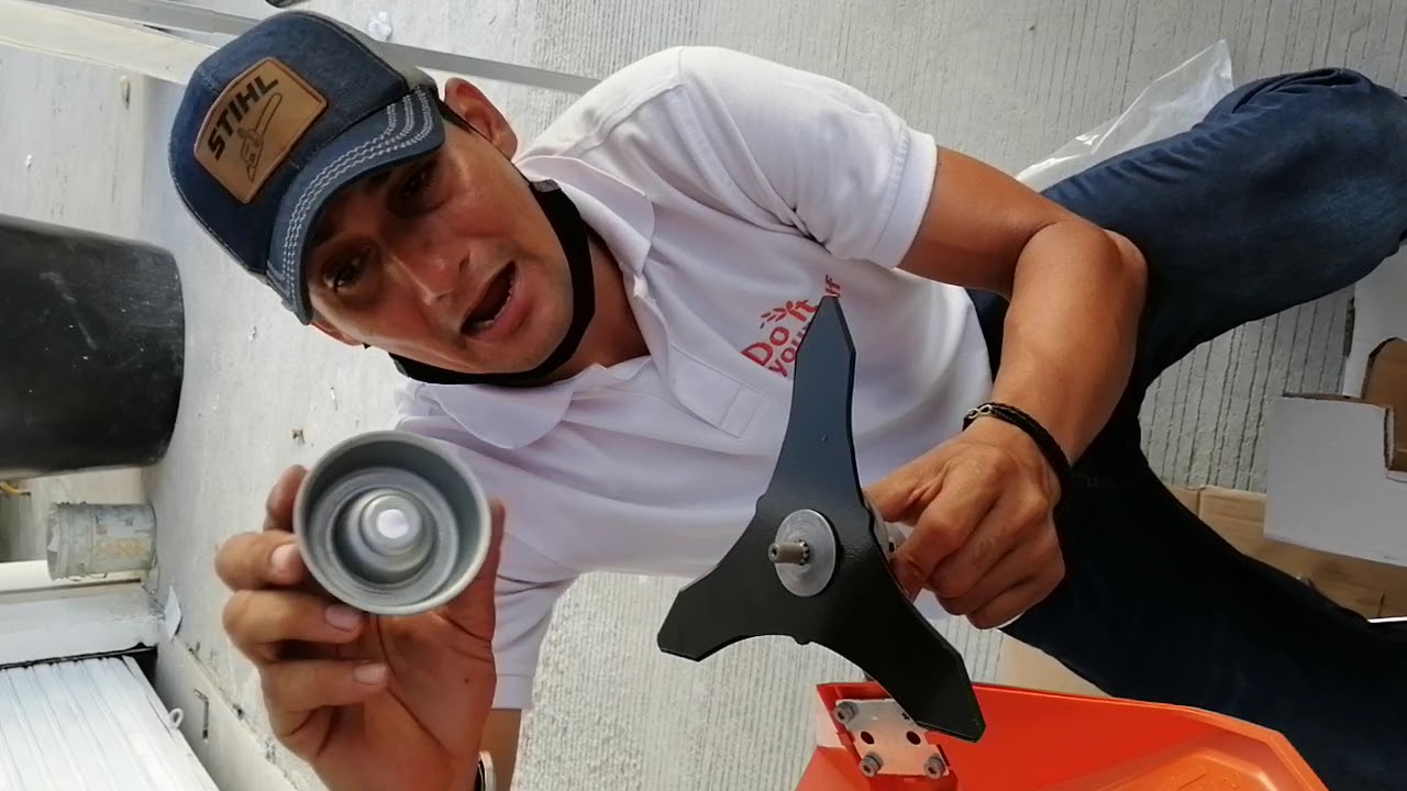 Como Armar y Desarmar tú Guadaña STIHL y Funcionamiento - YouTube