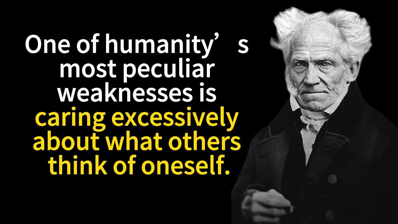 Wisdom That Changes How You See the World | Life Lessons from Arthur Schopenhauer part 01