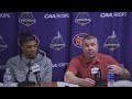 2025 CAA Men's Basketball Championship Game 11: Towson Press Conference