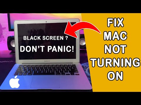 How To Fix Mac Not Turning On Black Screen | Mac Not Booting Up