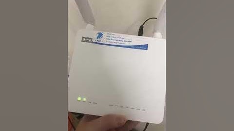 Mất mạng VNPT trên modem Dasan DZS H646GM V