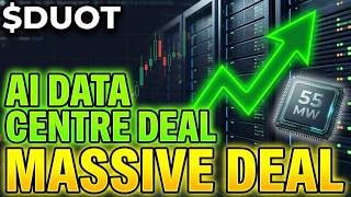 DUOT Stock 55 MW of AI Data Centre Deal w Axe Compute Signed