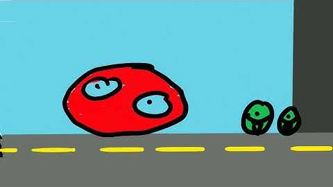 BlOb by Lucas at Byte Camp - 2D Animation on Tablet - Summer 2021!