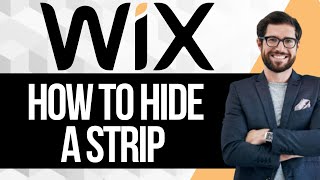 How To Hide Strip In Wix