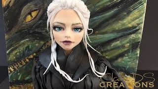 Cake "game of thrones" with Daenerys by Claire DS CREATIONS screenshot 4