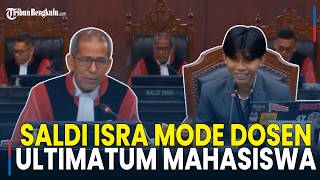 Mode Dosen! Hakim Saldi Isra Ultimatum Mahasiswa UMM Uji Usia Minimal Jadi Advokat: Jangan Dijawab