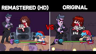 Daddy,GF & Boyfriend Original Vs Remastered Friday Night Funkin Mod Showcase HD Edition screenshot 5