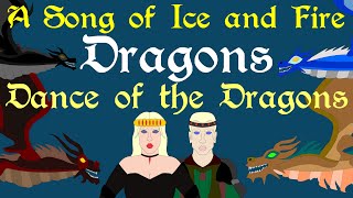 A Song of Ice and Fire: Dragons of the Targaryen Civil War | Blacks vs Greens | HotD (No Spoilers)