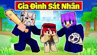 HACHI EM BÉ NHÀ NGHÈO ĐƯỢC GIA ĐÌNH SÁT NHÂN NHẬN NUÔI TRONG MINECRAFT*HACHI GIA ĐÌNH SÁT NHÂN*