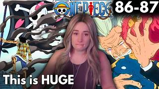 This is why One Piece is SO special 🥹❤️ | One Piece ep's 86 & 87  (DUB Reaction)