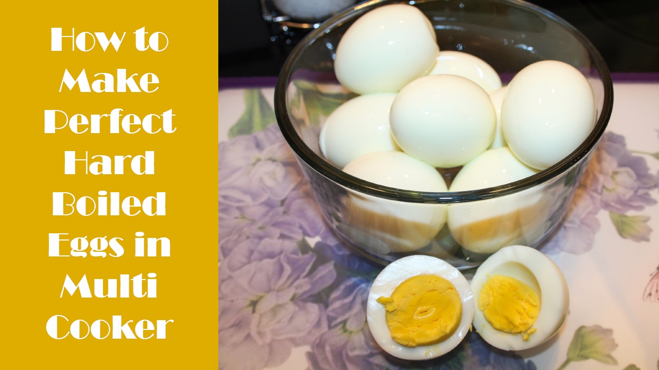 How To Make Perfect Hard Boiled Eggs In A Pressure Cooker Youtube