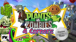 Plants Vs Zombies 4 Corners Video Game Challenge | Family Workout screenshot 1
