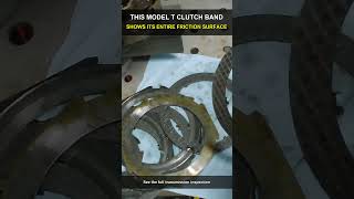 This Model T Clutch Band Shows Its Friction Surface #Shorts