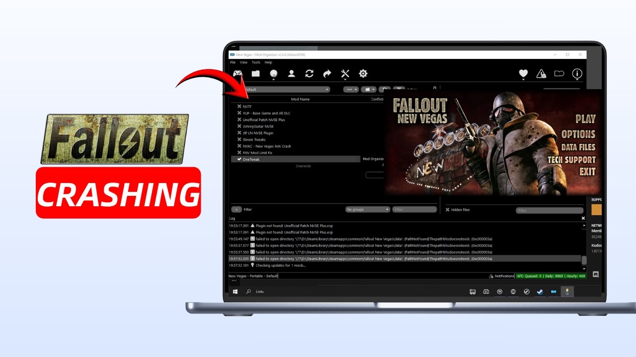 FALLOUT NEW VEGAS CRASHING ON STARTUP 2026 (FIXED) - YouTube