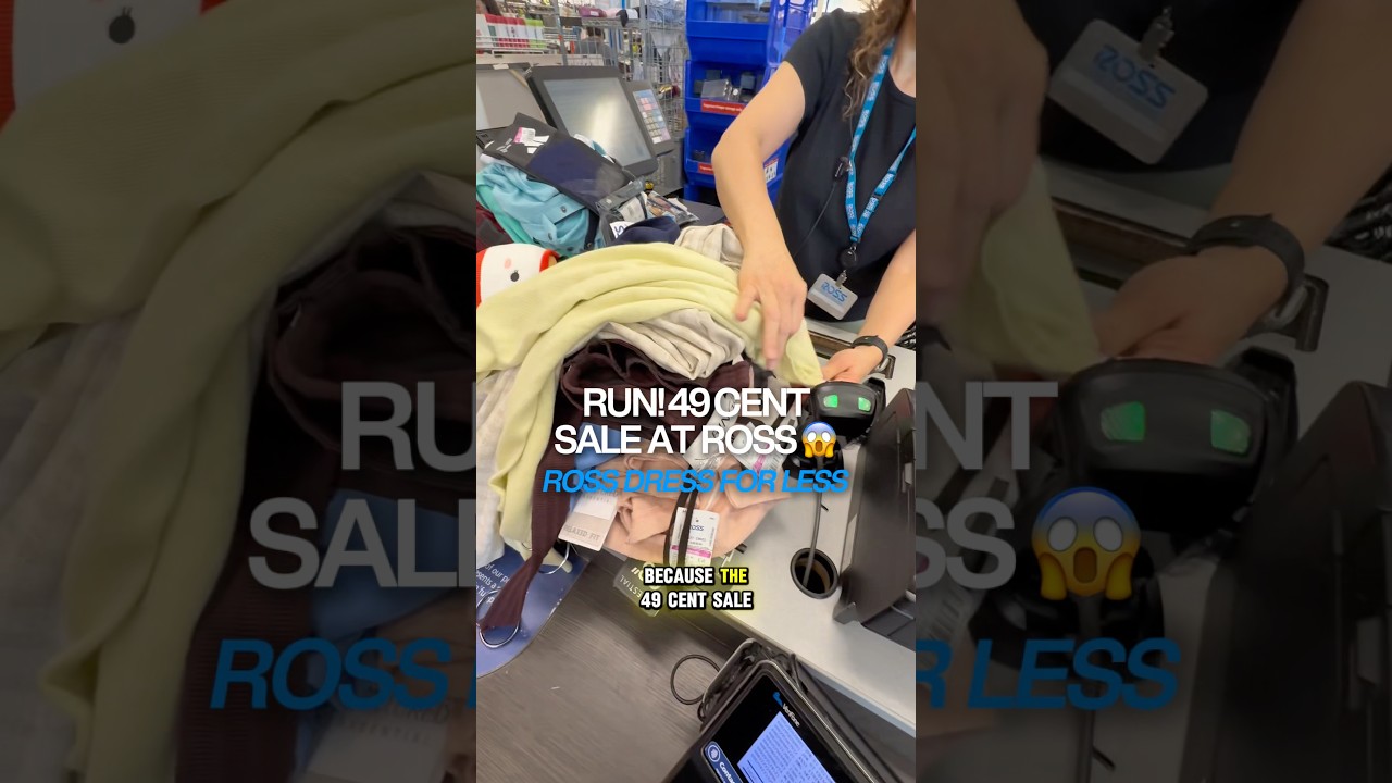 БЕГИТЕ! РАСПРОДАЖА В ROSS ПО 49 ЦЕНТОВ!! 😱