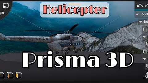 Prisma 3D Helicopter sean DHK