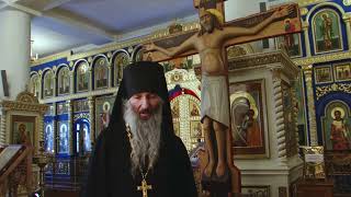 Игумен Гавриил (Лысов), рассказывает о Животворящем Кресте Господнем и о Крестном ходе "Святая Русь"