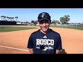 Andy rojo on st john bosco baseballs 53 win vs corona del mar in the cifss division 3 playoffs