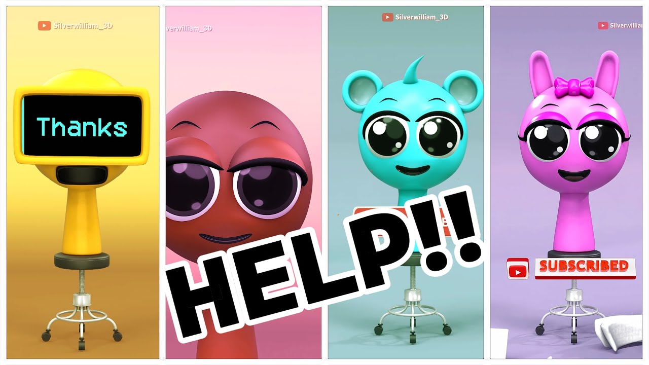 SPRUNKI inredilbox HELP!  Tiles Hop EDM Rush! #2