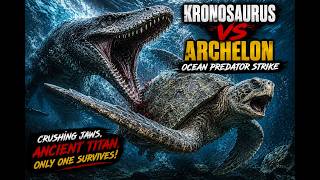 Kronosaurus vs Archelon — Ocean Predator Strike