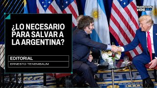 La CORRIDA contra el PESO y el pedido de ayuda a TRUMP | TENEMBAUM