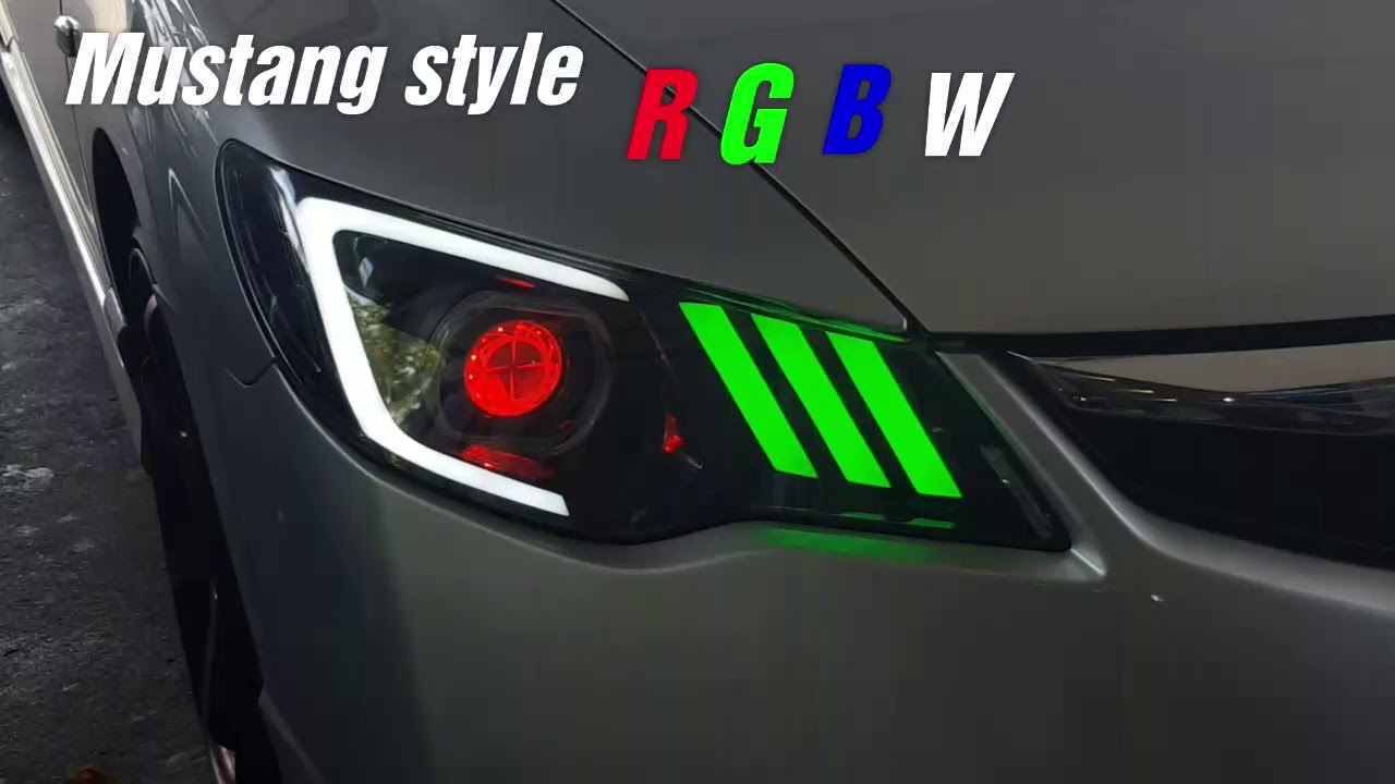 Modifikasi headlamp civic fd YouTube