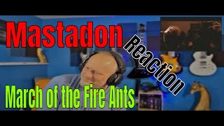 Mastadon - March of the Fire Ants (Reaction)