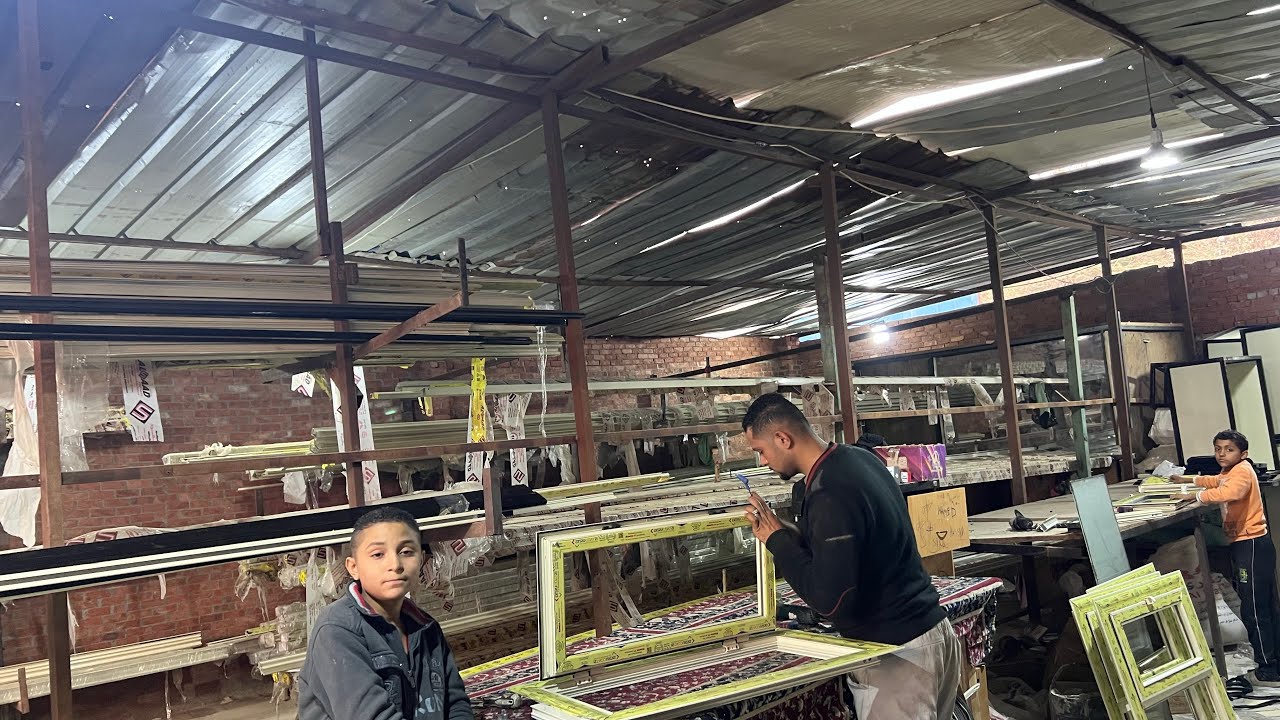 تعالوا نروح مصانع الالوميتال 🏛️لكل أنواع الأبواب والشبابيك👌