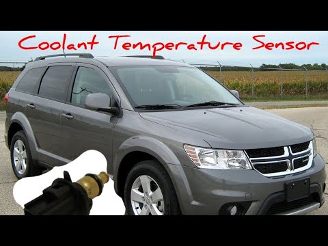 2009 dodge journey coolant temperature sensor location