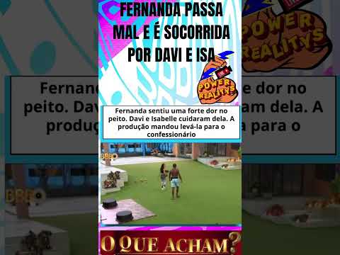 FERNANDA PASSA MAL