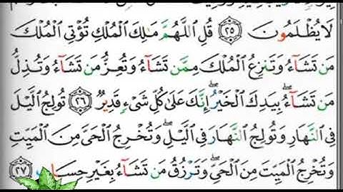 مصحف التجويد الصفحة 53 إبراهيم الأخضر