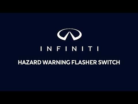 2027 INFINITI QX80 - Hazard Warning Flasher Switch