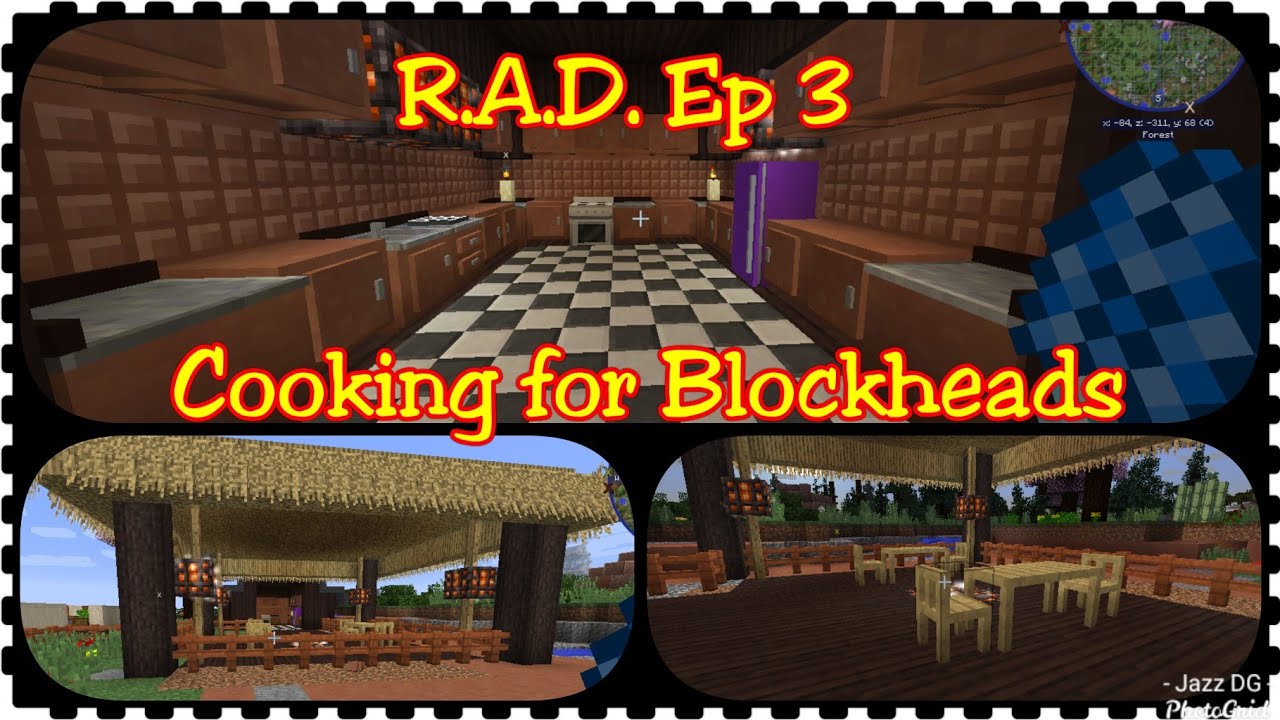 R.A.D. Cooking for Blockheads Ep 3 Modded Minecraft - YouTube