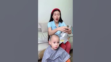 tông đơ cắt tóc cho bé #hangmommy